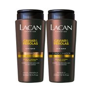 Kit Lacan Shampoo + Condicionador Caviar & Pérolas 300ml