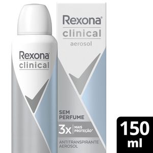 Desodorante Rexona Clinical Sem Perfume 150 ml