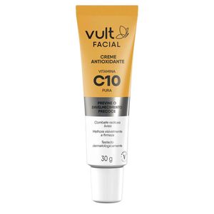 Creme Facial Vult Antioxidante Vitamina C10 Pura 30g
