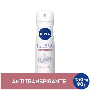 Desodorante Antitranspirante Aerosol NIVEA Deomilk Sensitive 150ml