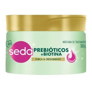 Máscara de Tratamento Seda Força & Crescimento Prebióticos + Biotina 300g