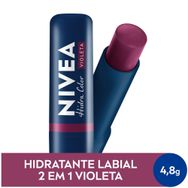 Protetor Labial Nivea Color Violeta 4,8g