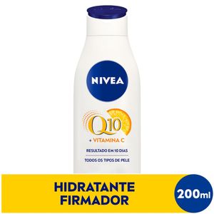 Hidratante Desodorante NIVEA Firmador Q10 + Vitamina C Todos os Tipos de Pele 200ml