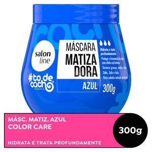 Máscara Matizadora Salon Line #Todecacho Azul 300g