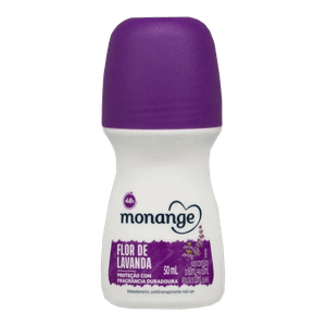 Desodorante Monange Flor de Lavanda Roll-on Antitranspirante Feminino 50ml