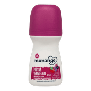Desodorante Monange Frutas Vermelhas Roll-on Antitranspirante Feminino 50ml