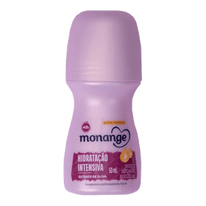 Desodorante Monange Hidratação Intensiva Roll-On Antitranspirante Feminino 50ml