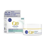Creme Facial Antissinais Dia Nivea Q10 Plus Pele Mista a Oleosa FPS30 50g