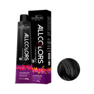 Coloração Salvatore All Colors 5.7 Castanho Claro Marrom  60g