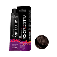 Coloração Salvatore All Colors 6.1 Louro Profundo Cinza 60g