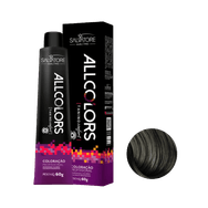 Coloração Salvatore All Colors 7.1 Louro Natural Cinza 60g