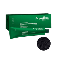 Coloração Acquaflora Creme Permanente Vegana 2.0 Preto 60g