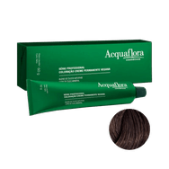 Coloração Acquaflora Creme Permanente Vegana 4.0 Castanho Natural 60g