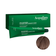 Coloração Acquaflora Creme Permanente Vegana 7.1 Louro Natural Acinzentado 60g