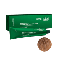 Coloração Acquaflora Creme Permanente Vegana 8.0 Louro Claro 60g