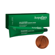 Coloração Acquaflora Creme Permanente Vegana 8.43 Louro Claro Cobre Dourado 60g