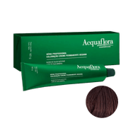 Coloração Acquaflora Creme Permanente Vegana 44.62 Castanho Natural Vermelho Violeta 60g