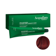 Coloração Acquaflora Creme Permanente Vegana 66.66 Louro Escuro Vermelho Intenso 60g