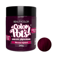 Máscara Pigmentante Color Pot's Beauty Color Marsala Infalível