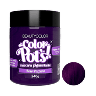 Máscara Pigmentante Color Pot's Beauty Color Roxo Púrpura