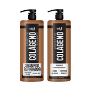 Kit Widi Care Banho de Colágeno Shampoo + Tratamento de Reconstrução 1000ml