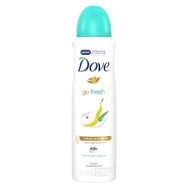Desodorante Antitranspirante Aerosol Dove Go Fresh Pera 150 ml