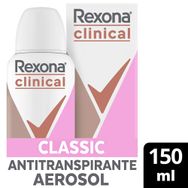 Desodorante Aerosol Clinical Clássico Rexona 150ml