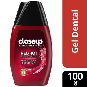 Gel Dental Close Up Red Hot Liquifresh 100g
