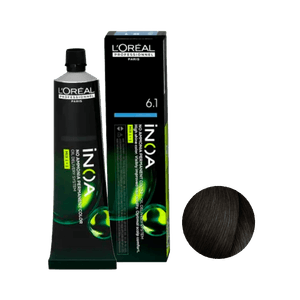 Coloração L'Oréal Professionnel Inoa 6.1 Louro Escuro Acinzentado 60ml