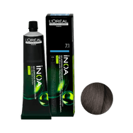Coloração L'Oréal Professionnel Inoa 7.1 Louro Acizentado 60g