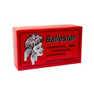 Grampo Ballester 7 Preto C/100 Unidades