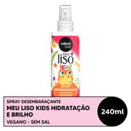 Spray Meu Liso  Kids Desembaraçante Hidratação e Brilho Salon Line 240ml