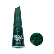 Esmalte Verde Metálico Risqué Bridgerton A Vez da Penélope