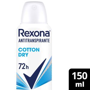Desodorante Rexona Feminino Cotton Dry 150ml