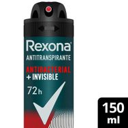 Desodorante Antitranspirante Rexona Men Antibacterial Protection 150 ml