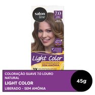 Coloração Salon Line Light Color Profissional 7.0 Louro Natural