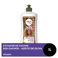 Ativador de Cachos Salon Line SOS Cachos Azeite de Oliva 1000ml