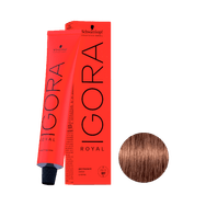 Coloração Igora Royal 7.57 Louro Médio Dourado Cobre 60g