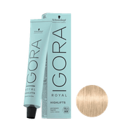 Coloração Igora Royal 60ml Highlifts 12-1 Super Clareador Cinza 60g