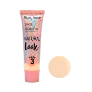 Base Líquida Ruby Rose Natural Look Nude 03 37g