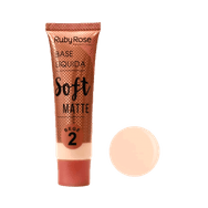 Base Líquida Ruby Rose Soft Matte Bege 2 29ml