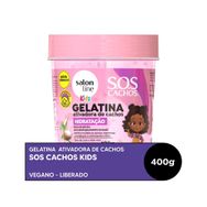 Gelatina SOS Cachos Kids Hidratação Salon Line 400g