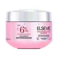 Máscara Capilar Elseve Glycolic Gloss Antiporosidade 300g