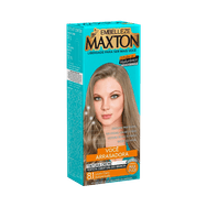 Coloração Maxton Kit 8.1 Louro Claro Acinzentado