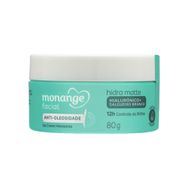Gel Creme Hidratante Monange Facial Hidra Matte Anti-Oleosidade 80g