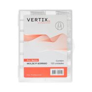 Molde para Extensão de Unhas Vertix F1 Sorriso 120 Unidades