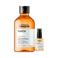 Kit L'Oréal Professionnel Shampoo Serie Expert NutriOil + Óleo Reparador Absolut Repair Gold Quinoa