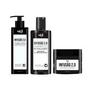 Kit Widi Care Shampoo + Máscara + Acidificante Infusão 2.0 300ml