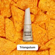 Esmalte Branco Risqué & Doritos Triangulum Metálico