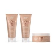 Kit Shampoo + Condicionador + Máscara Jacques Janine Blond Your Self